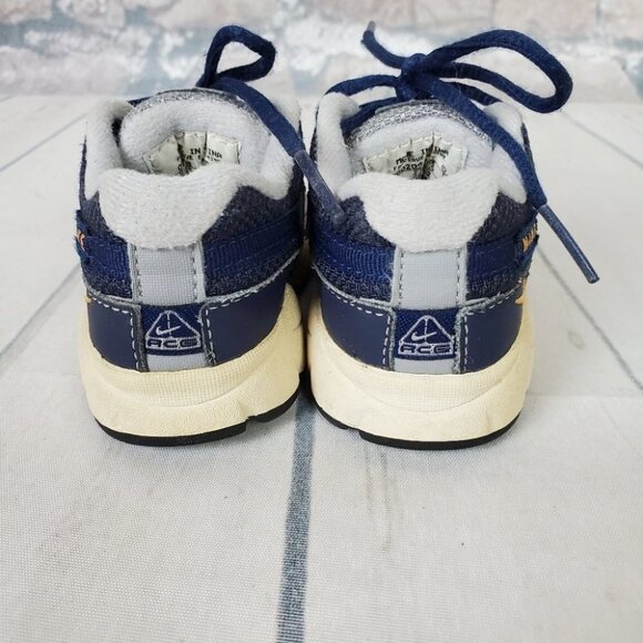 Vintage Nike ACG Baby Terra Sebec Sneaker Gray Midnight Size 4C - Picture 9 of 11